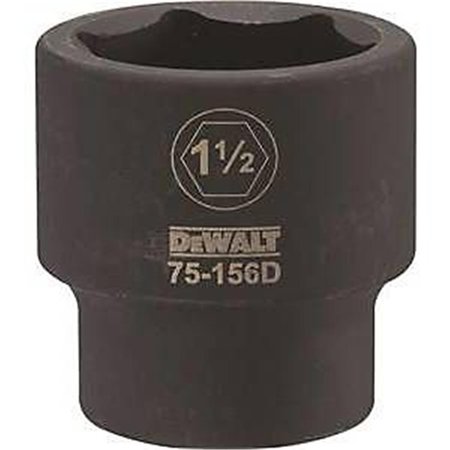 STANLEY DWMT75156OSP Impact 0.75 Drive Socket, 1.5 in. ST388179